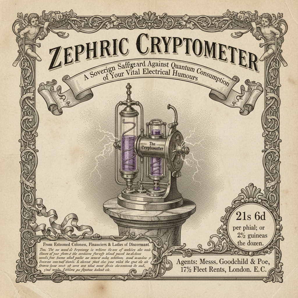 THE IMPENETRABLE ÆTHERIC CIPHER-ENGINE: A Sovereign Safeguard Against Quantum Consumption of Your Vital Electrical Humours