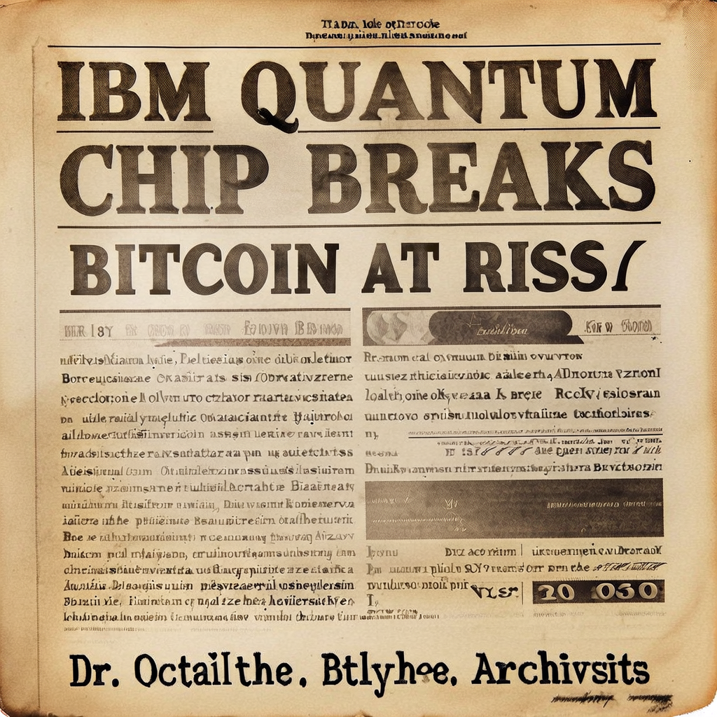 Illustration for: IBM Just Flipped The Quantum Switch: Bitcoin's Final Boss Appears