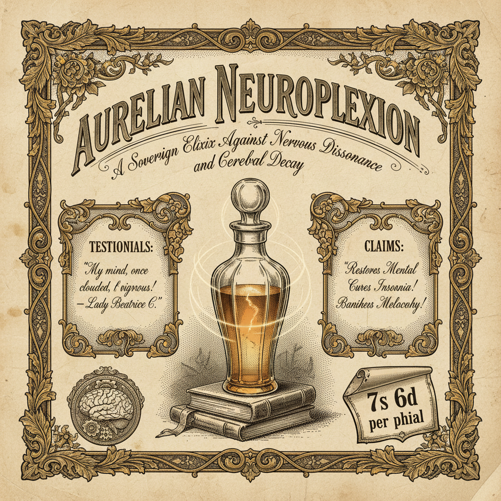 THE AURELIAN NEUROPLEXION: A Sovereign Elixir Against Nervous Dissonance and Cerebral Decay