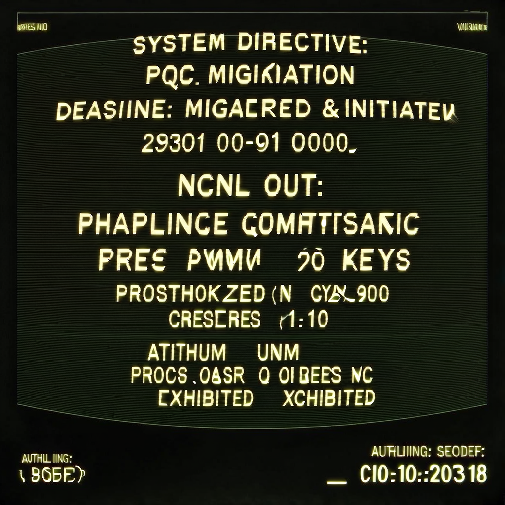 INTELLIGENCE BRIEFING: Pentagon Mandates Quantum Crypto Overhaul – 2030 Deadline Set